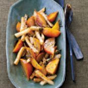 Roasted Beets and Celery Root with Goat Butter