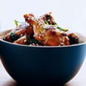 Sticky Sesame Chicken Wings