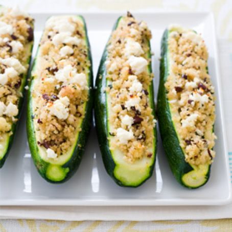 Easy Stuffed Zucchini