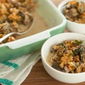 Smoky Mushroom Gratin