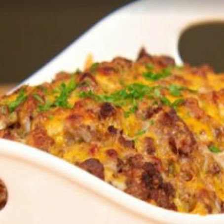 David Venable's Cheesy Cheeseburger Casserole *(GOOD)*