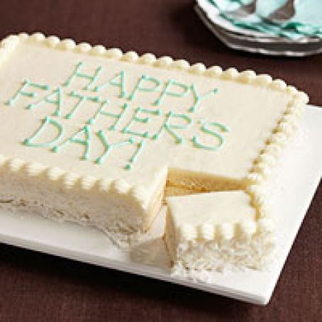 Cake with Lemon Curd Filling & Meyer Lemon Frosting