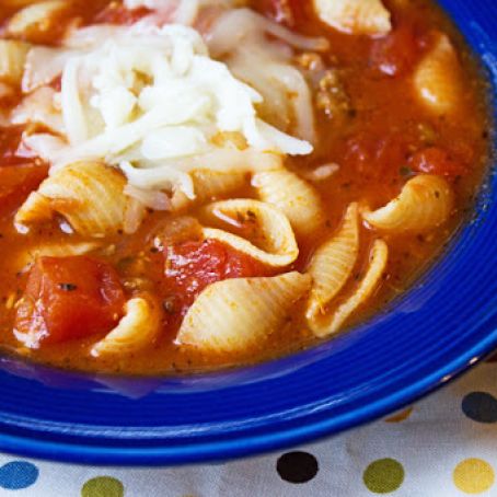 Lasagna Soup for a Crowd