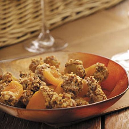 Amaretto Cheese-Filled Apricots Recipe