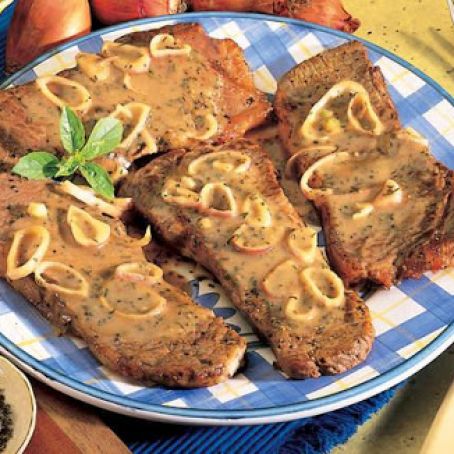 Pan-Seared Strip Steaks