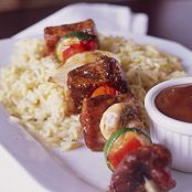 Flank Steak with Vegetable Skewers - Recipe.com