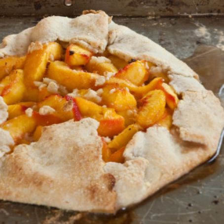 Peach Crostata
