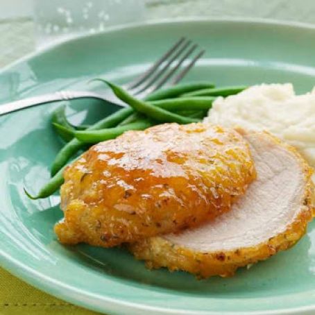 Apricot Glazed Pork Lion