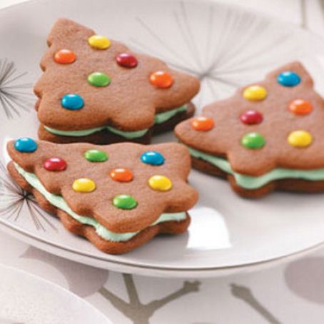 Gingerbread Sandwich Trees