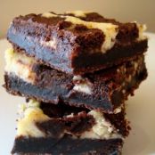Black and White Cheesecake Squares