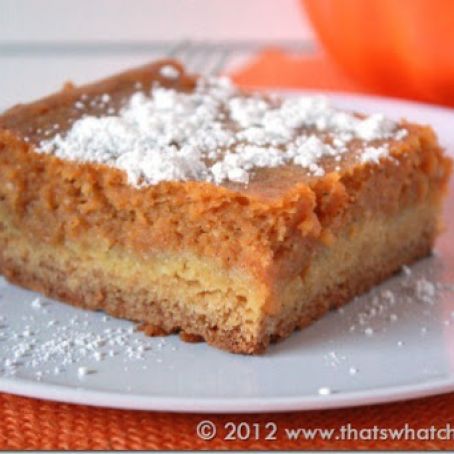 Pumpkin Gooey Butter Cake