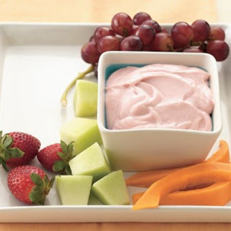 Raspberry-Lemon Fruit Dip