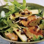 Chicken Salad with Zucchini, Lemon and Pine Nuts