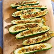 Parmesan Roasted Zucchini