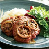 Pork Scaloppine with Prosciutto, Sage & Caramelized Lemon