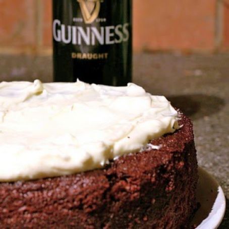Chocolate Guinness Cake for St. Patricks day