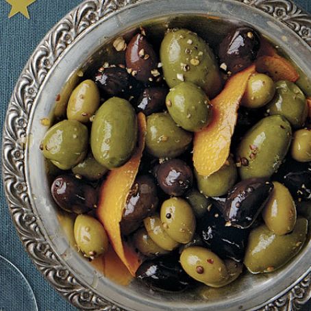 Warm Spiced Olives