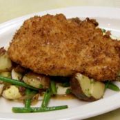 Honey Dijon Chicken, Warm Potato Salad