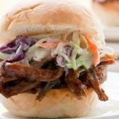 BBQ Beef Sliders with Slaw