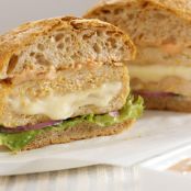 Swiss Cheese Stuffed Burgers