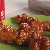 Glazed Crispy Chicken Strips with Coca-cola
