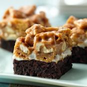 Honey Nut Crunch Brownie