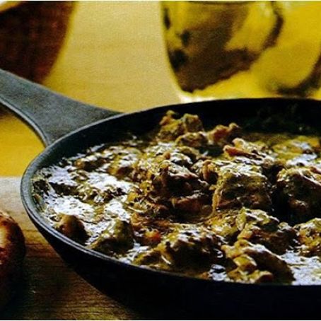 Green Chicken Masala