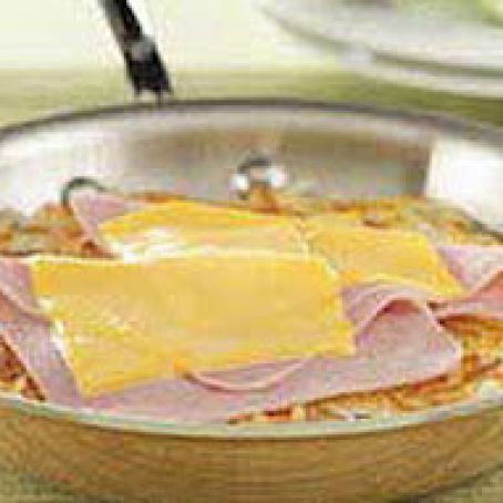 Breakfast Potatoes and Ham