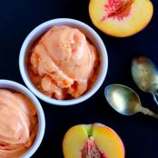 Peach Icecream (Dairy Free)