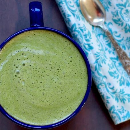 Cafe au Lait Green Smoothie