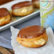 Boston Cream Donuts - Shugary Sweets