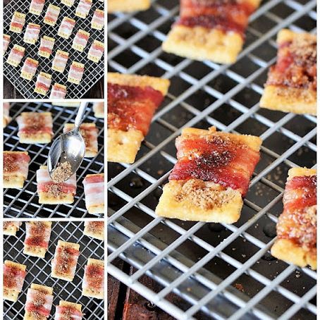 Sweet-&-Spicy Bacon Crackers