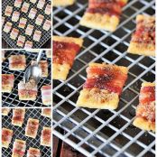Sweet-&-Spicy Bacon Crackers