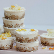 Lemon Cashew Tarts [Vegan, Raw, Gluten-Free]