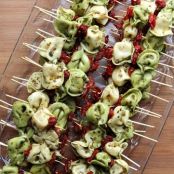 Tortellini, Easy Pesto Skewers