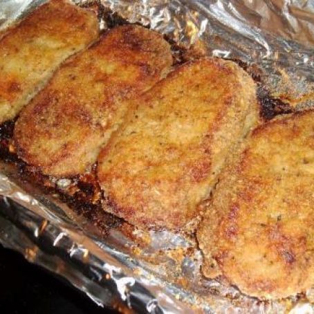 Parmesean Baked Pork Chops