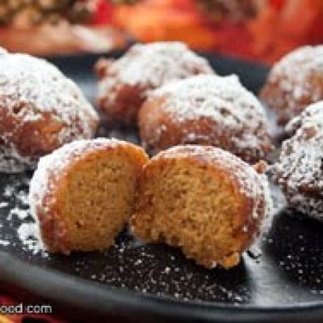 Pumpkin Doughnut Holes