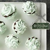 Mint Meringue Kisses