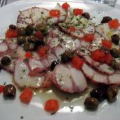 CARPACCIO DE PULPO VINAGRETA