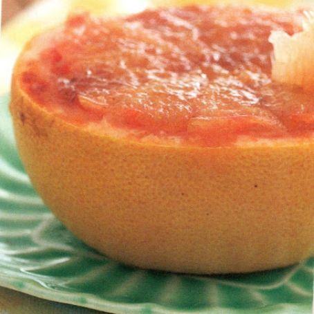 Spiced Broiled Grapefruit