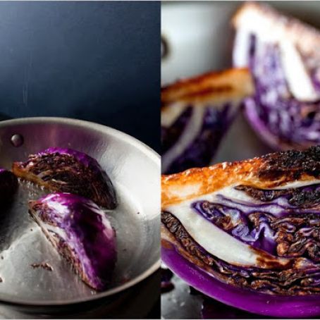 SEARED RED CABBAGE WEDGES