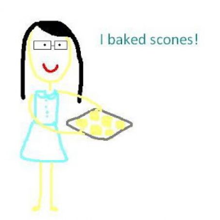 Cinnamon Smear Scones