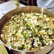 Latin Grilled Zucchini Succotash