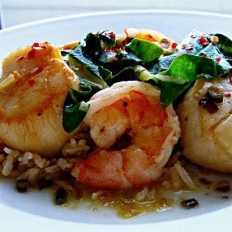 PRAWN - Garlic Scapes Scampi