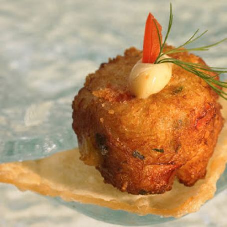 Baby Crab Cakes Recipe - Ricky Eisen