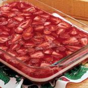 Summertime Strawberry Gelatin Salad Recipe
