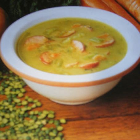 Split Pea Sausage Soup