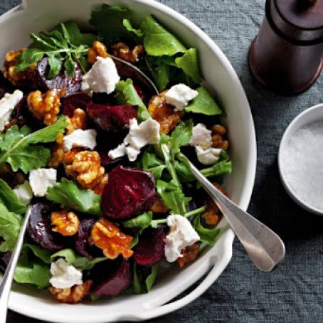 Warm Roasted Beet Salad