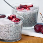 Cherry Chia Seed Pudding