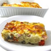 Super Easy, Low Calorie Breakfast Quiche